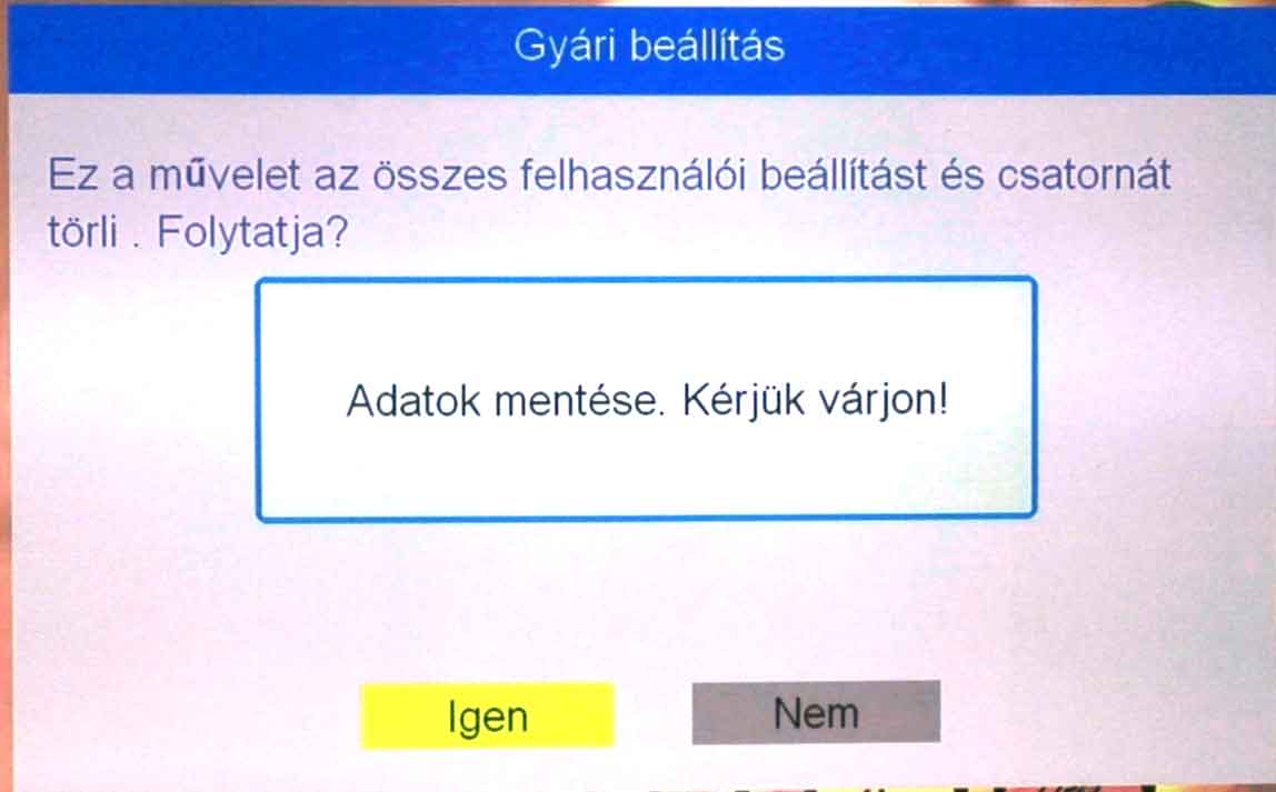 Eszköz újraindulása