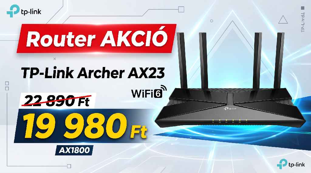 Router akció!